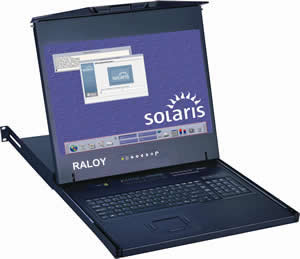 RALOY 1U 19" Widescreen LCD Monitor Drawer for SUN